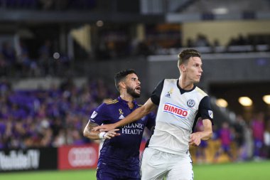 Orlando City SC 1 Eylül 2018 'de Florida Exploria Stadyumu' nda Philadelphia Union 'a ev sahipliği yaptı. Fotoğraf: Marty Jean-Louis