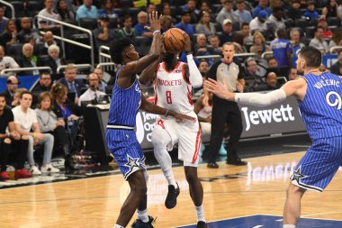 Orlando Magic, Houston Rockets 'a 13 Ocak 2019' da Amway Arena 'da ev sahipliği yapıyor..