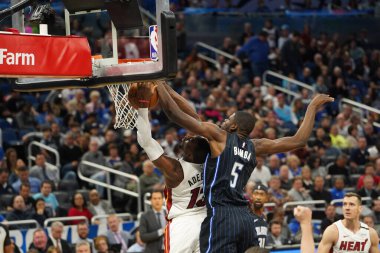 Orlando Magic 1 Şubat 2020 tarihinde Orlando Florida 'daki Amway Center' da Miami Heat 'e ev sahipliği yaptı.
