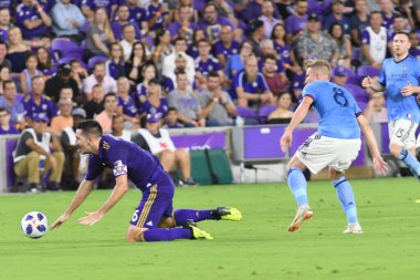 Orlando City 26 Temmuz 2018 'de Florida Exploria Stadyumu' nda NYC FC 'ye ev sahipliği yaptı. Fotoğraf: Marty Jean-Louis