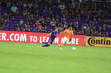 Orlando City SC, 22 Eylül 2018 'de Florida Exploria Stadyumu' nda Houston Dynamo 'yu ağırladı..