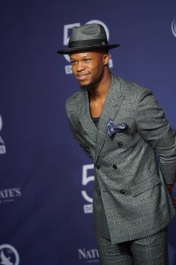 15 Ekim 2019 'da Nashville, Tennessee' deki Linbscome Üniversitesi 'nde verilen 50. GMA Dove Ödülleri sırasında kırmızı halı.