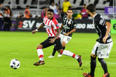 Korintliler, 10 Ocak 2018 'de Orlando City Stadyumu' nda düzenlenen Florida Kupası 'nda PSV Eindhoven' a karşı.