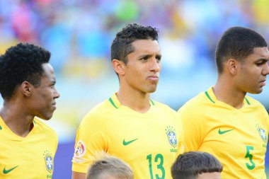 Brezilya, 8 Haziran 2016 tarihinde Orlando Florida 'daki Copa America Centenario' da Haiti ile karşılaştı..  