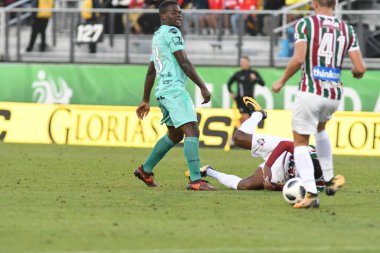 Fluminense, Florida Kupası 'nda 15 Ocak 2018' de Orlando Florida 'da oynanan Spektrum Stadyumu' nda Barcelona SC 'ye karşı..