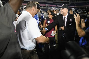 Georgia State Face Batı Kentucky Cure Bowl sırasında 16 Aralık 2017 'de Orlando Florida' daki Citrus Bowl 'da.  