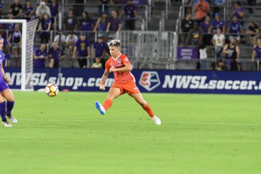 Orlando Pride 28 Haziran 2018 'de Orlando City Stadyumu' nda Houston Dash 'e ev sahipliği yaptı..  