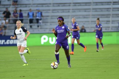 Orlando Pride, 23 Mayıs 2018 'de Orlando Florida' daki Exploria Stadyumu 'nda Kuzey Carolina Cesareti' ne ev sahipliği yapmaktadır..  