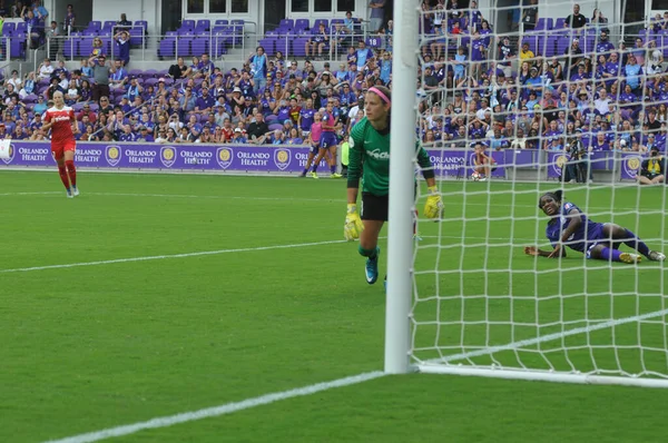 Orlando Pride Hosts Washington Spirit Orlando City Stadium April 2017 — Stock Photo, Image