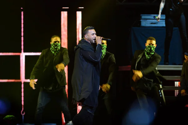 Daddy Yankee Don Omar Concert Amway Center Orlando Florida August — Stock Photo, Image