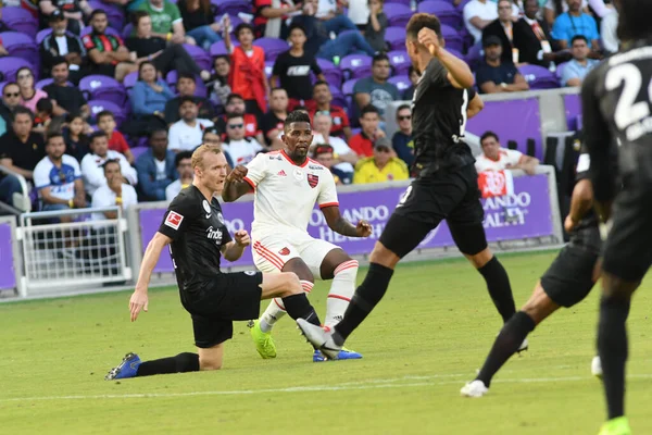 Flamengo Eintracht Frankfurt Orlando City Stadium Lördagen Den Januari 2019 — Stockfoto