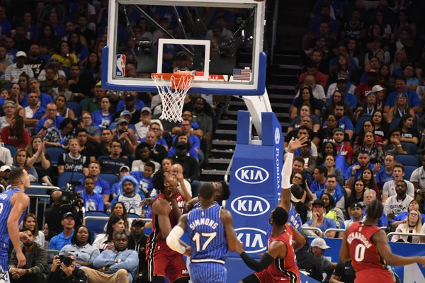 Orlando Magic Házigazda Miami Heat Amway Center Orlando Florida Október — Stock Fotó