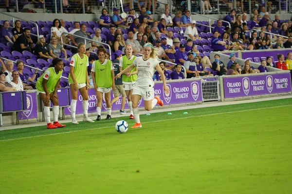 Photo Prides Hosts Portland Thorns Orlando City Stadium Orlando Florida — Stock Photo, Image