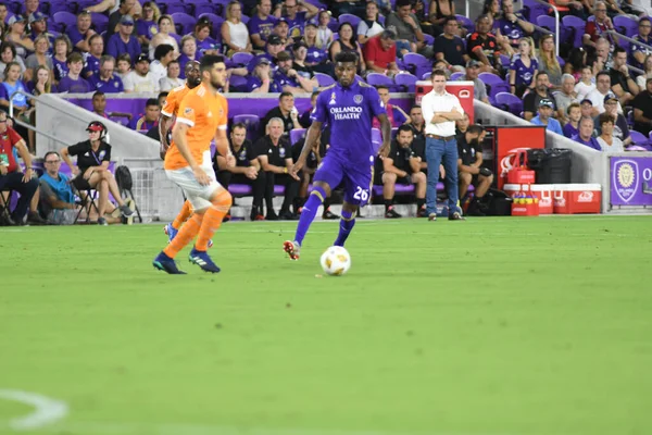 Orlando City SC, 22 Eylül 2018 'de Florida Exploria Stadyumu' nda Houston Dynamo 'yu ağırladı..