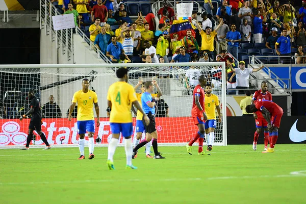 Costa Rica Szembe Paraguay Copa America Centenario Camping World Stadium — Stock Fotó