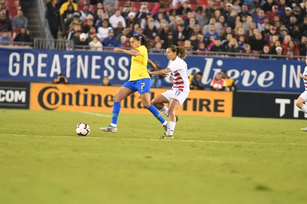 Shebelieves Cup Final Usa Brazil Raymond James Stadium Tampa Florida — Stock Photo, Image