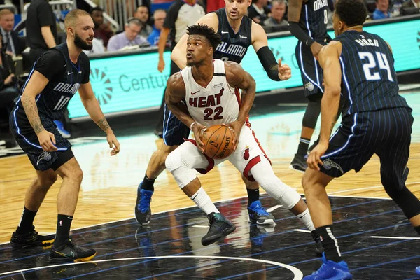 Jogo Basquete Temporada Nba Orlando Magic Miami Heat Janeiro 2020