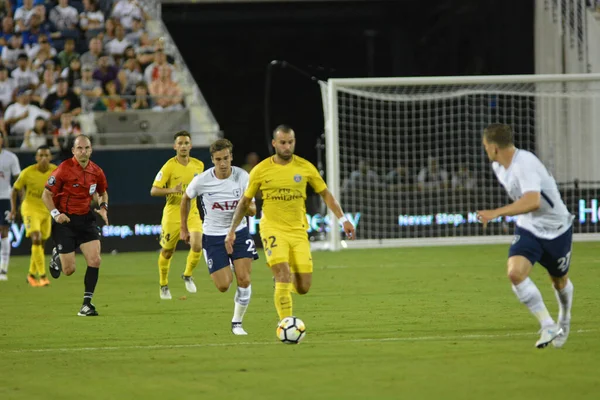 Paris Saint-Germain, Tottenham Hotspur 'a karşı 22 Temmuz 2017' de Orlando Florida 'daki Citrus Bowl' da.   