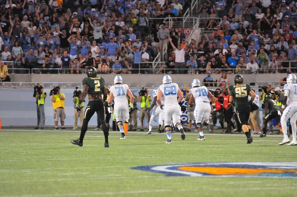 Carolina Del Norte Enfrenta Baylor Durante Russell Athletic Bowl Camping —  Fotos de Stock