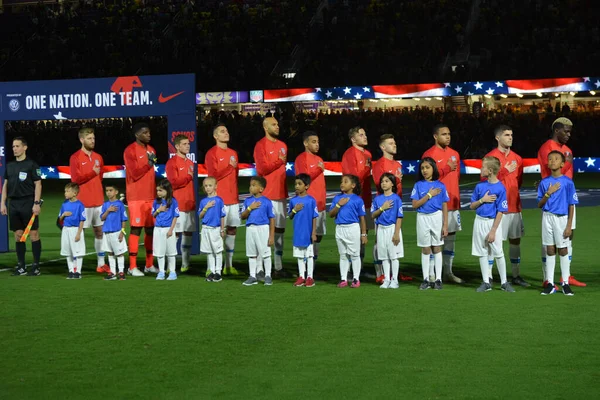 Men National Team Host Ecuador National Team Orlando City Stadium — Stock Photo, Image