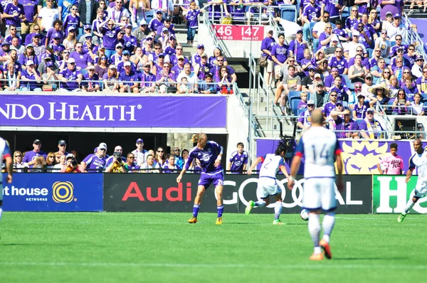 Orlando City Hostitel Real Salt Lake Citrus Bowl Orlandu Floridě — Stock fotografie