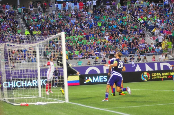 Orlando City Gastheer Van San Jose Aardbevingen Camping World Stadium — Stockfoto