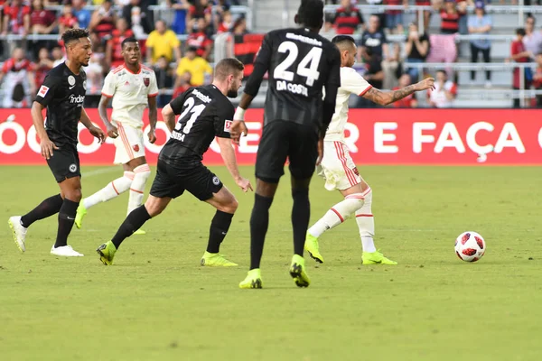 Flamengo Eintracht Frankfurt Allo Orlando City Stadium Sabato Gennaio 2019 — Foto Stock
