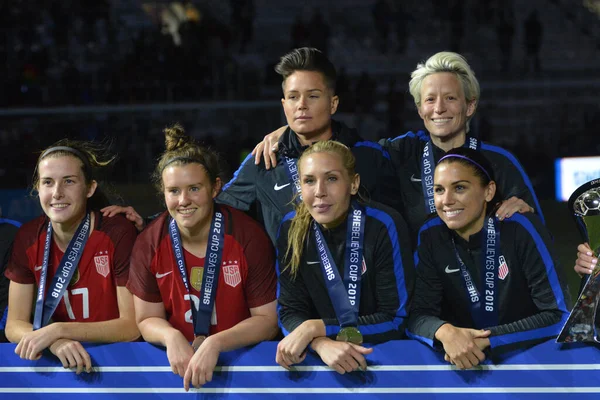 ABD, 7 Mart 2018 tarihinde Orlando City Stadyumu 'ndaki SheBelives Kupası' nda İngiltere ile karşı karşıya geldi..  