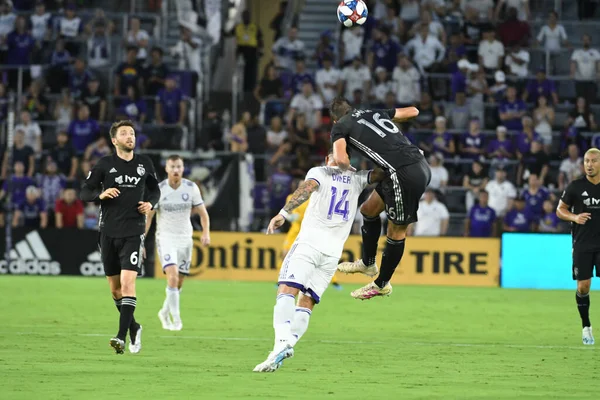 Orlando City SC 14 Ağustos 2019 Çarşamba günü Exploria Stadyumu 'nda Sporting Kansas SC' ye ev sahipliği yaptı.