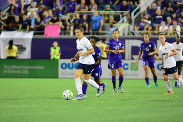 Orlando Pride Acoge Washington Spirit Camping World Stadium Orlando Florida — Foto de Stock