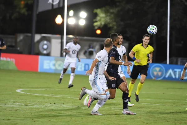 MLS sırasındaki Minnesota United ile karşılaşan Kansas City, 12 Temmuz 2020 tarihinde Orlando Florida 'daki ESPN Vahşi Spor Dünyası' nda düzenlenen turnuvaya geri döndü..