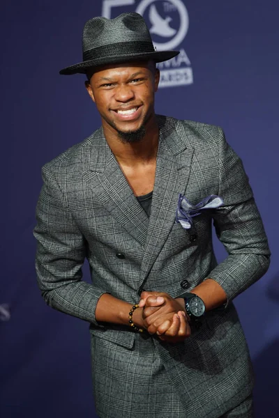 15 Ekim 2019 'da Nashville, Tennessee' deki Linbscome Üniversitesi 'nde verilen 50. GMA Dove Ödülleri sırasında kırmızı halı.