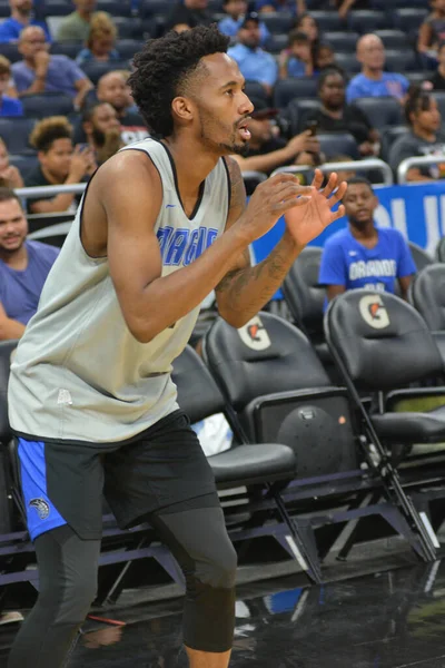 Orlando Magic Ospita Una Sessione Allenamento Presso Amway Center Orlando — Foto Stock