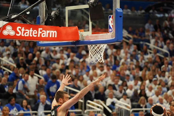 Orlando Magic Ospita Toronto Rapters Durante Primo Turno Dei Playoff — Foto Stock