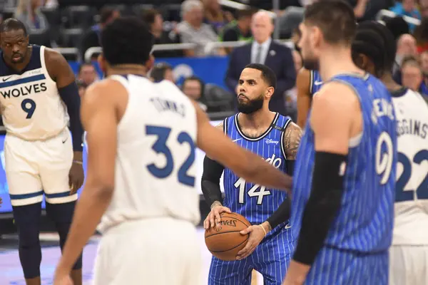 Orlando Magic, 7 Şubat 2019 'da Orlando, Florida' da bulunan Amway Arena 'da Minnesota Timberwolves' a ev sahipliği yapar..  