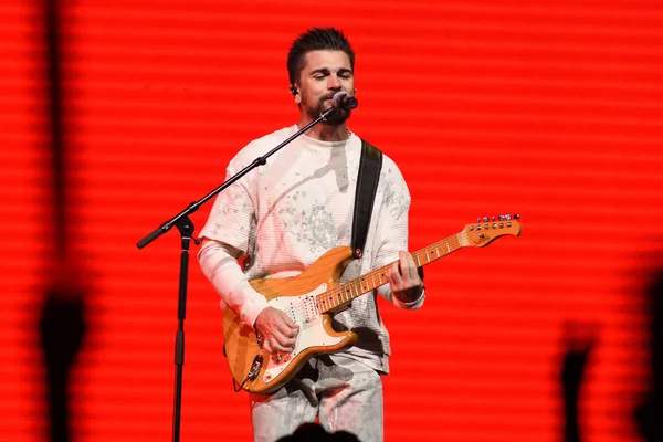 Juanes 'in Orlando Florida' daki Amway Center 'daki konserinde. 20, 2018. Fotoğraf: Marty Jean-Louis