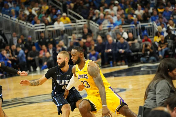 Orlando Magic Accueille Les Lakers Los Angeles Amway Center Orlando — Photo