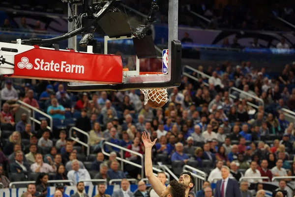 Orlando Magic Acoge Los Philadelphia 76Ers Amway Center Miércoles Noviembre —  Fotos de Stock