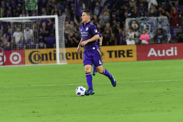 Orlando City SC, 24 Ağustos 2018 'de Florida Exploria Stadyumu' nda Atlanta United 'a ev sahipliği yaptı.