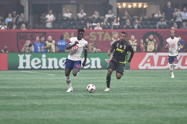 1 Ağustos 2018 tarihinde Atlanta 'daki Mercedez Benz Stadyumu' nda tüm yıldızlar Juventus 'a karşı..  