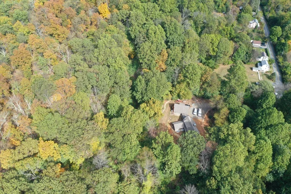 Vista Aérea Sobre Bela Paisagem — Fotografia de Stock