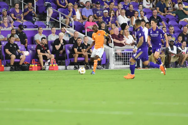 Orlando City SC, 22 Eylül 2018 'de Florida Exploria Stadyumu' nda Houston Dynamo 'yu ağırladı..