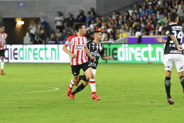 Korintliler, 10 Ocak 2018 'de Orlando City Stadyumu' nda düzenlenen Florida Kupası 'nda PSV Eindhoven' a karşı..  