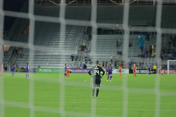 Orlando Pride Sediou Houston Dash Orlando City Stadium Junho 2018 — Fotografia de Stock