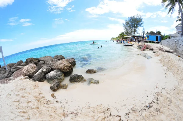 Plaża Bahamach Freeport — Zdjęcie stockowe