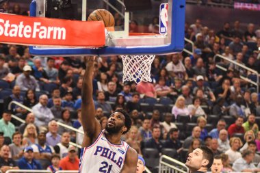 Orlando Magic, Philadelphia 76ers 'ı 25 Mart 2019' da Orlando Florida 'daki Amway Arena' da ağırlıyor.. 