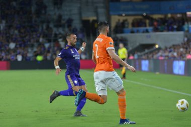 Orlando City SC, 22 Eylül 2018 'de Florida Exploria Stadyumu' nda Houston Dynamo 'yu ağırladı..