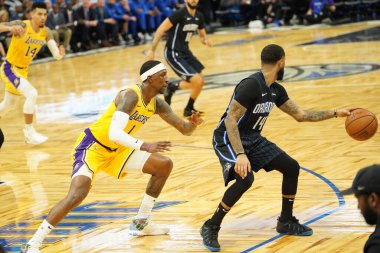 Orlando Magic 11 Aralık 2019 Çarşamba günü Orlando Forida 'daki Amway Center' da Los Angeles Lakers 'a ev sahipliği yaptı..  