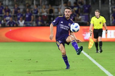 Orlando City 26 Temmuz 2018 'de Florida Exploria Stadyumu' nda NYC FC 'ye ev sahipliği yaptı. Fotoğraf: Marty Jean-Louis