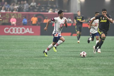 1 Ağustos 2018 tarihinde Atlanta 'daki Mercedez Benz Stadyumu' nda tüm yıldızlar Juventus 'a karşı.. 